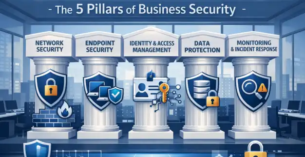 5 Pillars of Security for Modern Businesses