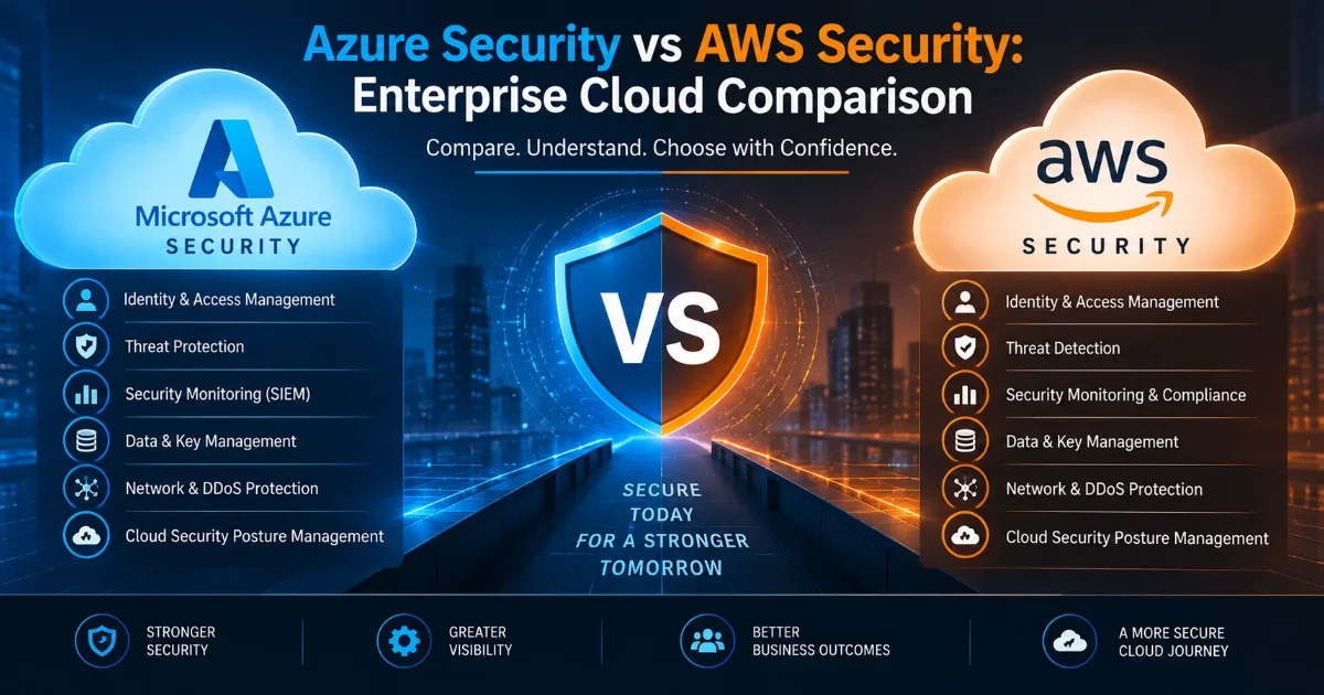 Azure Security vs AWS Security: Enterprise Cloud Comparison