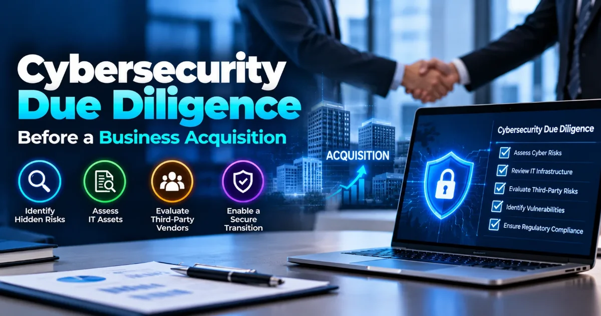 Cybersecurity Due Diligence Before a Business Acquisition