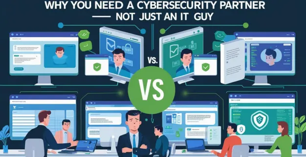  Why You Need a Cybersecurity Partner — Not Just an IT Guy 