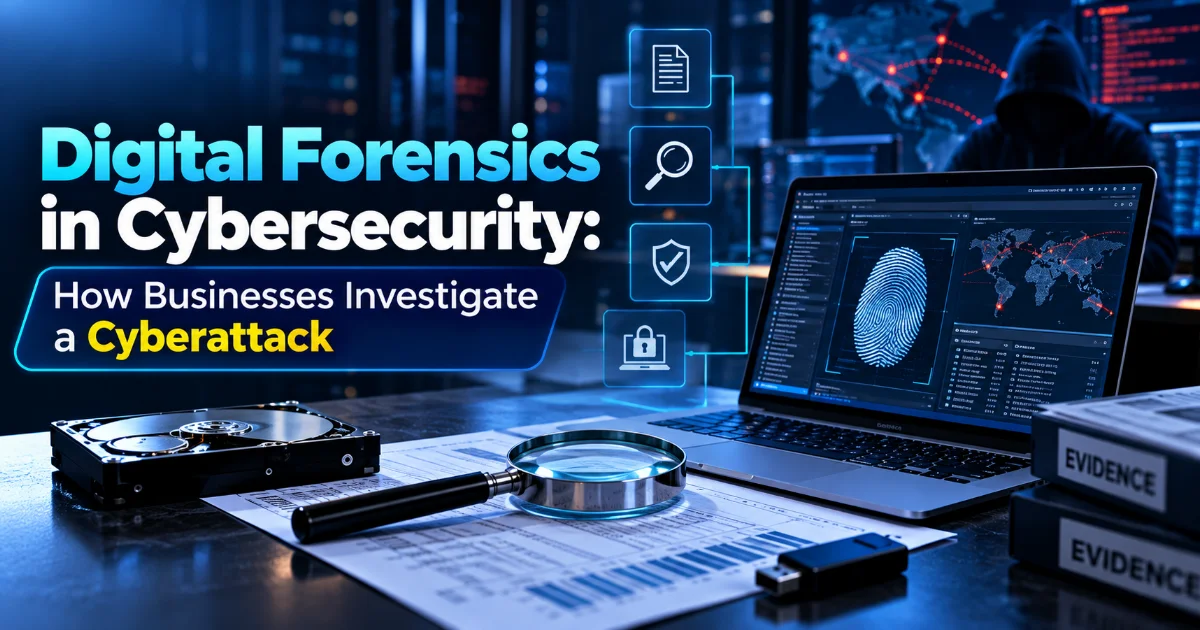 Digital forensics in cybersecurity for investigating cyberattacks