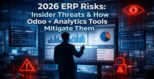 2026 ERP Risks: Insider Threats & How Odoo + Analytics Tools Mitigate Them