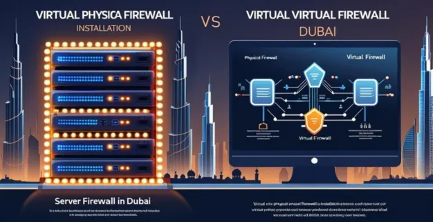  Firewall Installation in Dubai: Virtual vs Physical Firewall Explained 