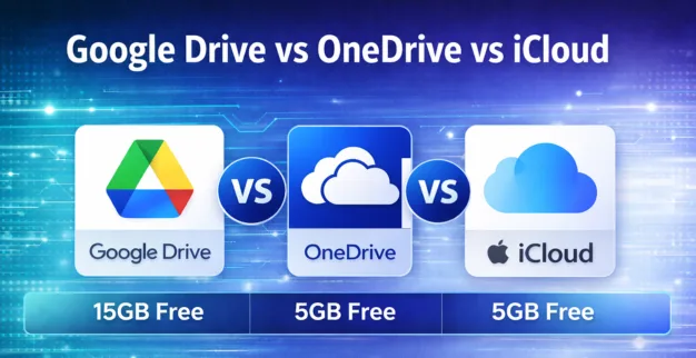 Google Drive, OneDrive, and iCloud: Which Cloud Storage Fits You?