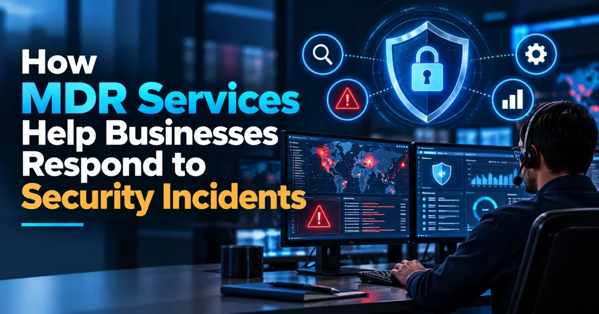 How MDR Services Help Businesses Respond to Security Incidents