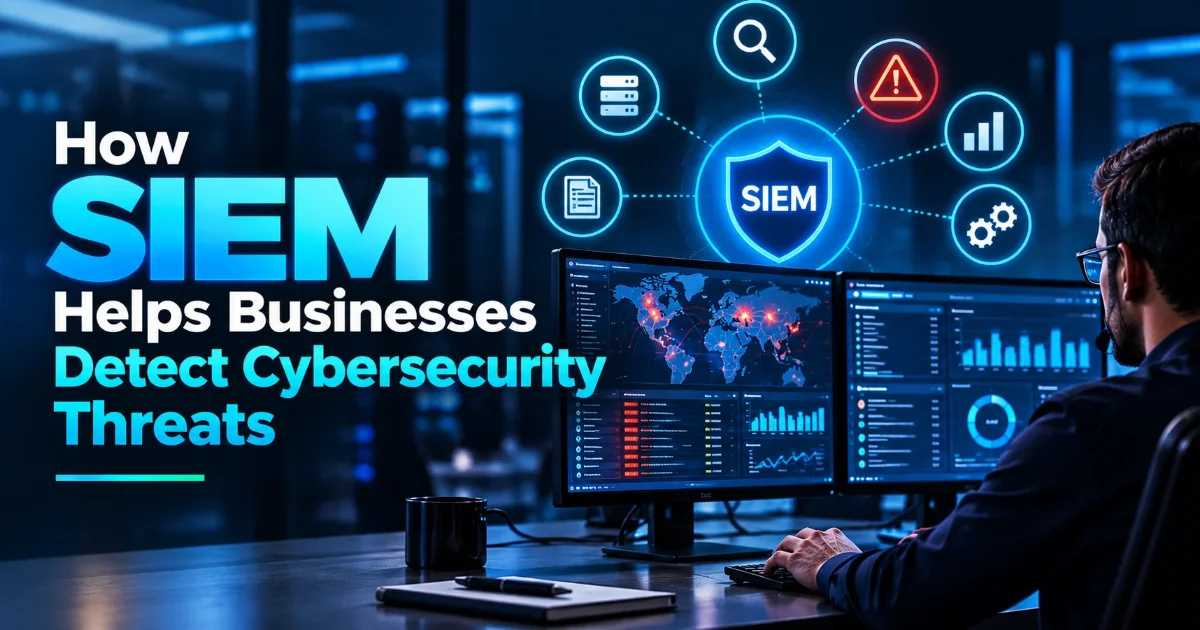 How SIEM Helps Businesses Detect Cybersecurity Threats
