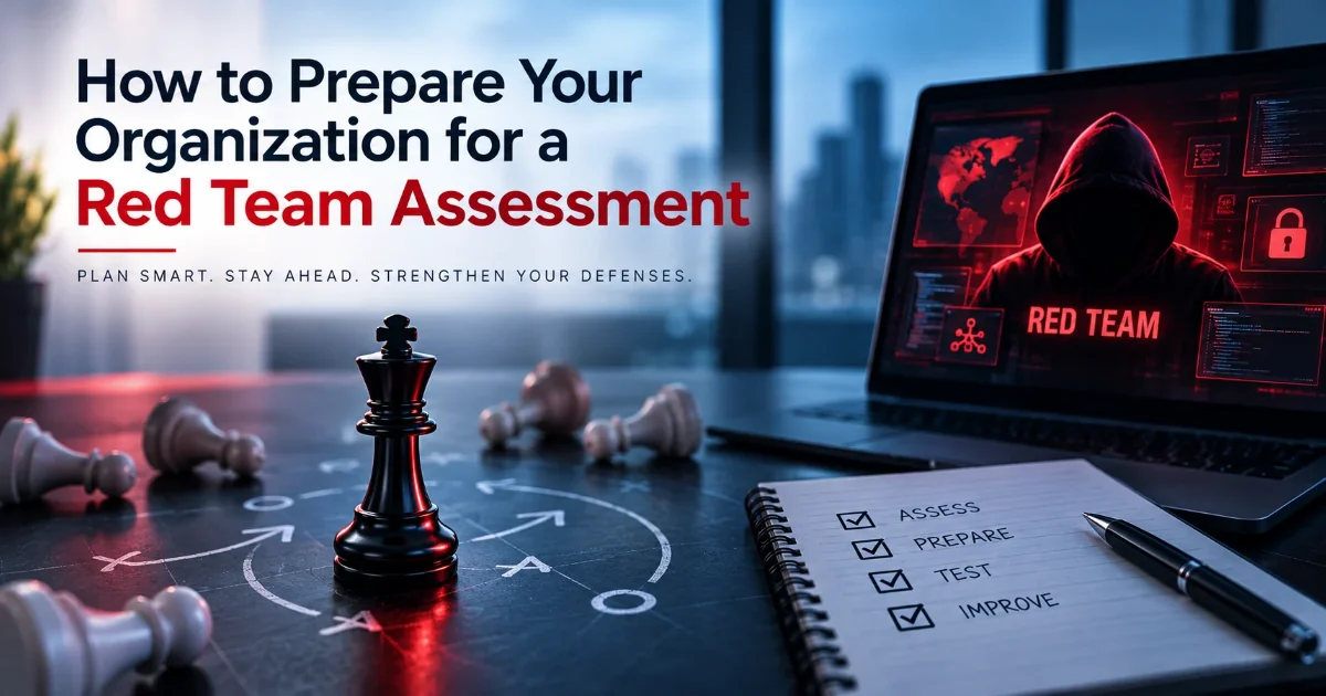 How to Prepare Your Organization for a Red Team Assessment