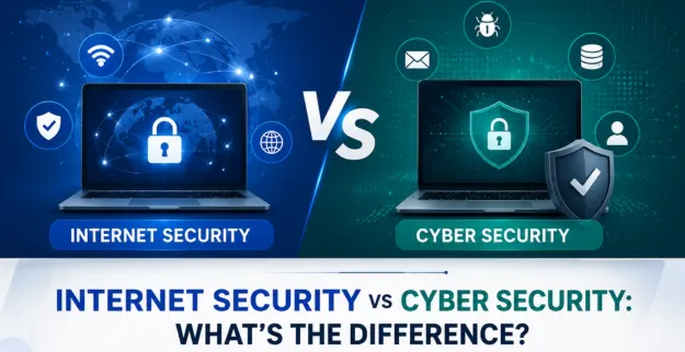 Internet Security vs Cyber Security: What's the Difference?