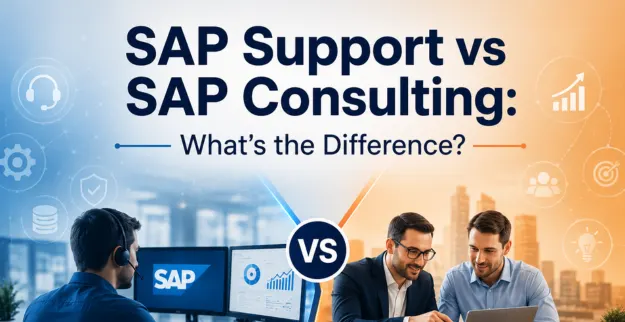 SAP Support vs SAP Consulting