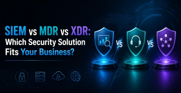 SIEM vs MDR vs XDR