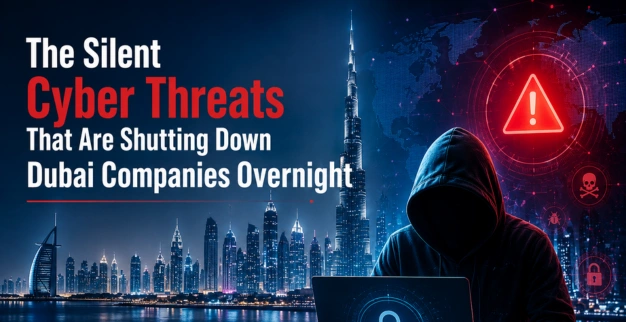Silent cyber threats Dubai ransomware data breach cybersecurity