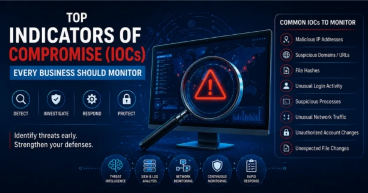 Top Indicators of Compromise (IOCs) Every Business Should Monitor