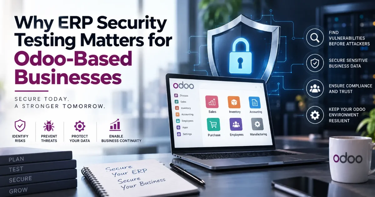 ERP security testing for Odoo businesses